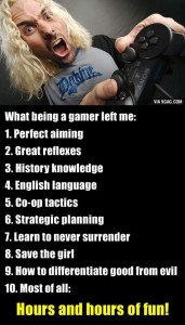 Being a Gamer